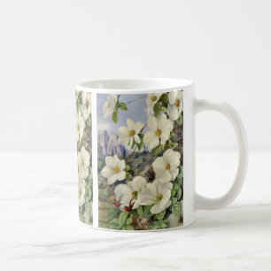 Mug Feuillage et fleurs du cornouiller de Californie 