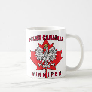 Mug Feuille canadienne polonaise de Winnipeg