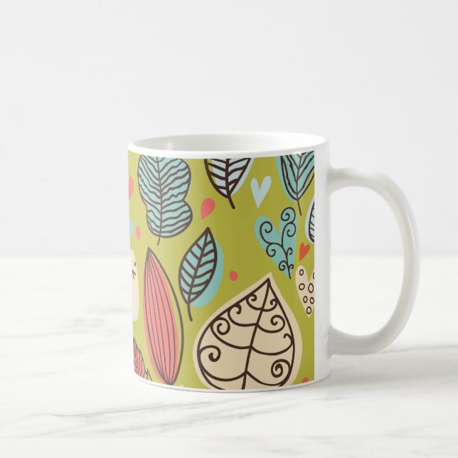 Mug Feuille coloré (Droite)