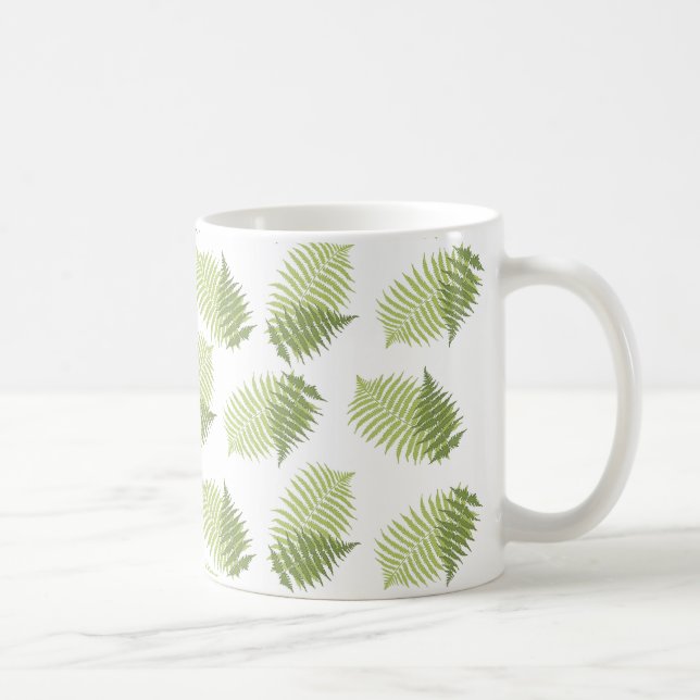 Mug Feuille de fougère (Droite)