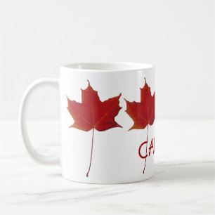 Mug feuille d'érable canadienne rouge - Canada