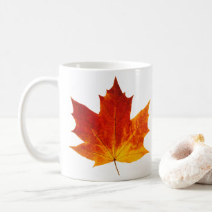 Mug Feuille d'érable rouge
