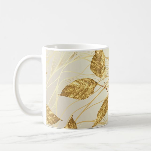 Mug Feuille d'or (Gauche)
