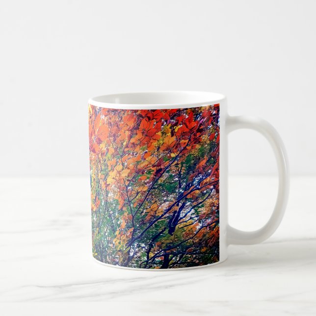 Mug Feuille orange (Droite)