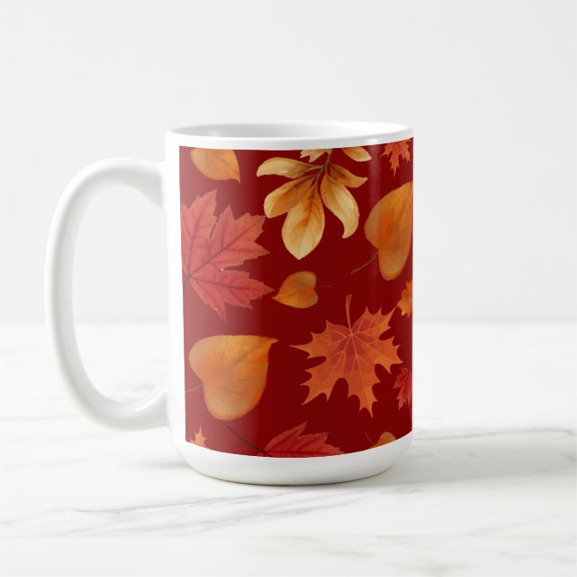 Mug Feuilles automnales Bliss automne (Gauche)