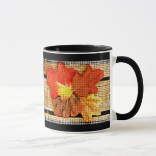 Mug Feuilles automnales Pop Art