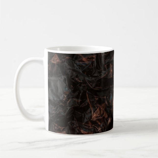 Mug feuilles Brown séchés au sol (Gauche)