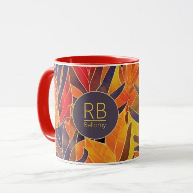 Mug Feuilles d'automne (Devant gauche)