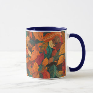 Mug Feuilles d'automne colorées