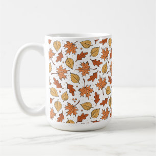 Mug Feuilles d'automne et Motif d'Acorns