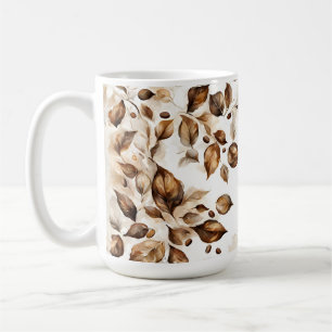 Mug Feuilles d'automne - Les accros du café