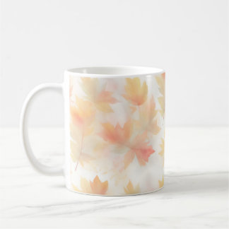 Mug Feuilles de l'aquarelle d'automne