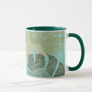 Mug Feuilles dénaturés tropicaux