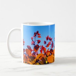 Mug Feuilles orange à l'automne !
