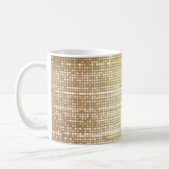Mug Feux de stade, arrière - plan néon abstrait. (Gauche)