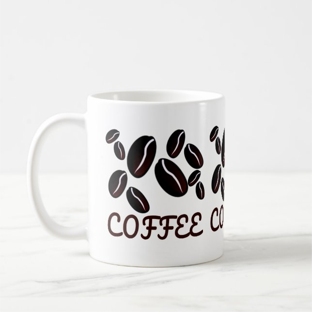 Mug Fèves de café (Gauche)