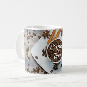 Mug Fèves de café modernes