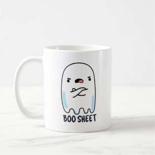 Mug Fiche De Livres Drôle Halloween Fantôme Pun