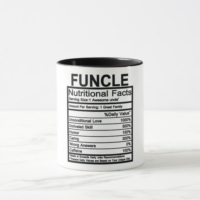 Mug Fiches nutritionnelles (Centre)