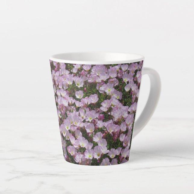 Mug - Field of Pink Flowers (Right Angle)