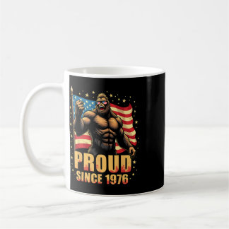 Mug Fier depuis 1776 Bigfoot Patriotique États-Unis In