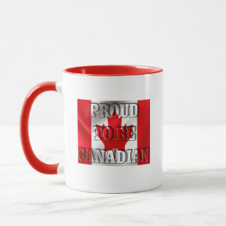 Mug Fier d'être Canadien - Création de drapeau patriot