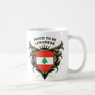 Mug Fier d'être libanais