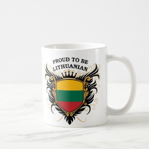 Mug Fier d'être lithuanien