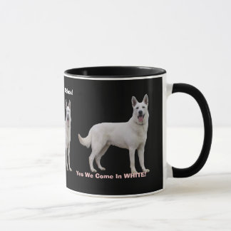 Mug Fier d'être un berger allemand blanc !
