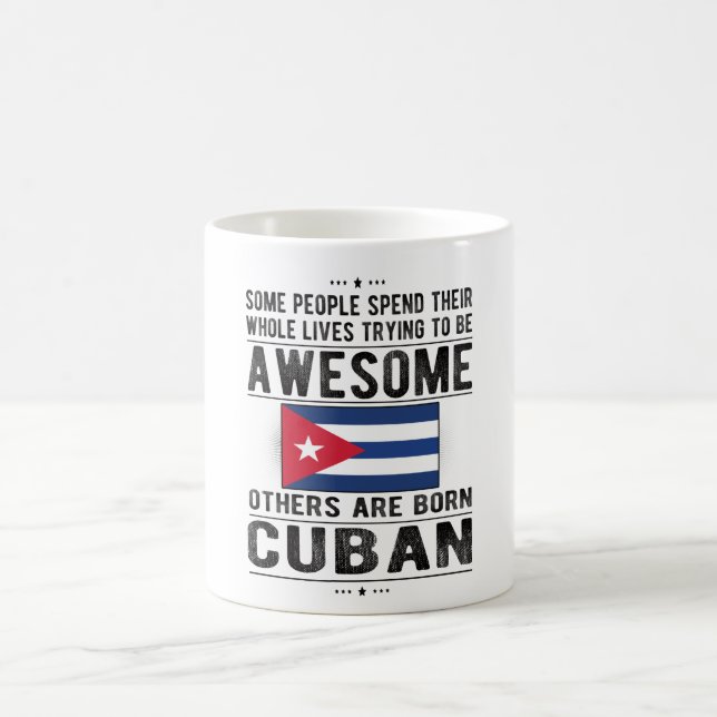 Mug Fier drapeau cubain Cuba Patrimoine Racines cubain (Centre)