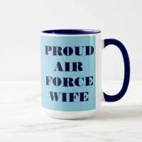 Mug Fier épouse de la Force aérienne