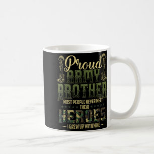 Mug Fier frère de l'armée Chemise patriotique