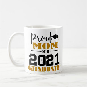 Mug Fier maman d'un diplômé de 2021