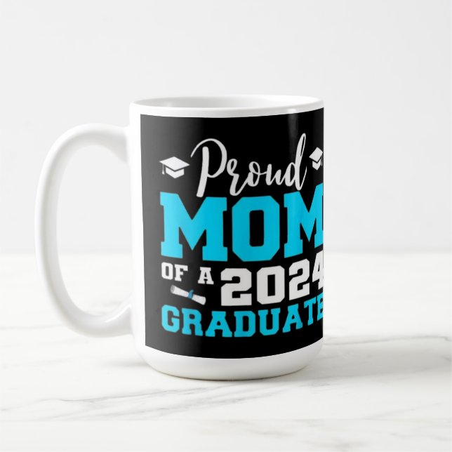 Mug Fier maman d'une Graduate School de 2024 (Gauche)