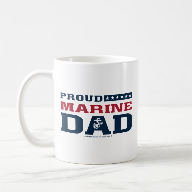 Mug Fier Marine Papa - Couleur (Gauche)