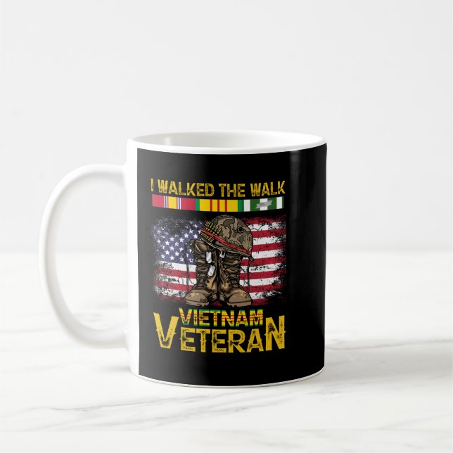 Mug Fier Marine Seabee Vietnam Vétérinaire (Gauche)