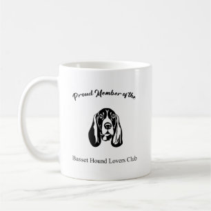 Mug Fier membre du Basset Hound Lovers Club