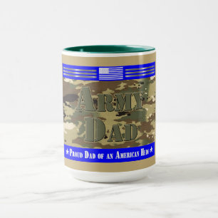 Mug Fier papa de l'armée