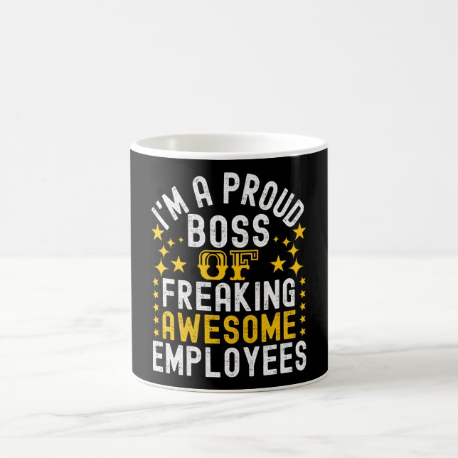 Mug Fier Patron De Freiner Des Employés Géniaux (Centre)