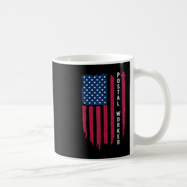 Mug Fier Postal Worker Postmaster Us Post Service Mem (Droite)