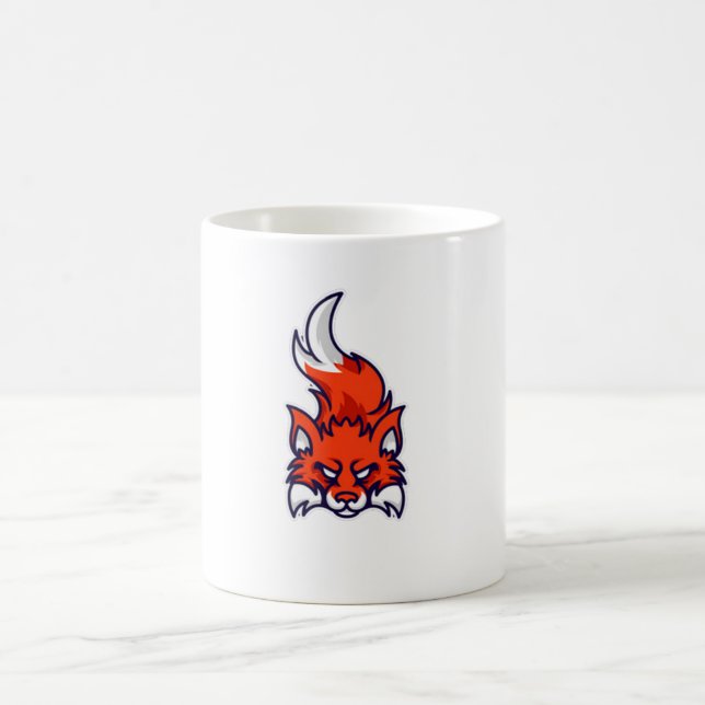 Mug Fierce Fox - Bold & Striking Fox (Centre)