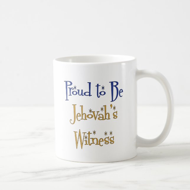 Mug Fière d'être le témoin de Jéhovah (Droite)