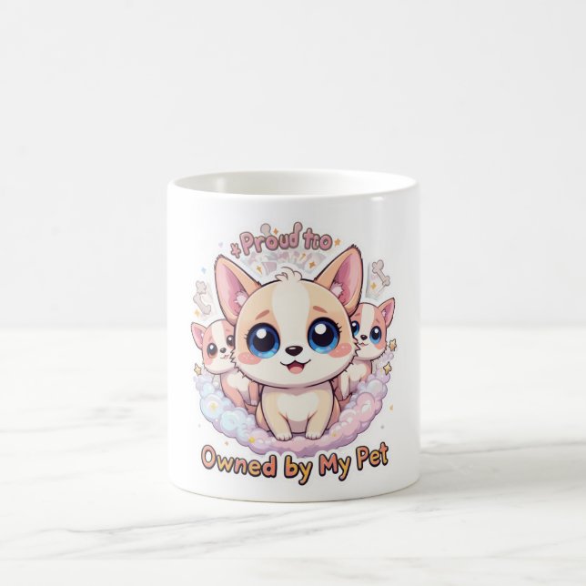 Mug Fière d'être propriétaire de mon animal de compagn (Centre)