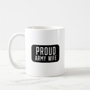 Mug Fière épouse de l'armée
