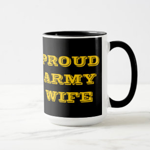Mug Fière épouse de l'armée
