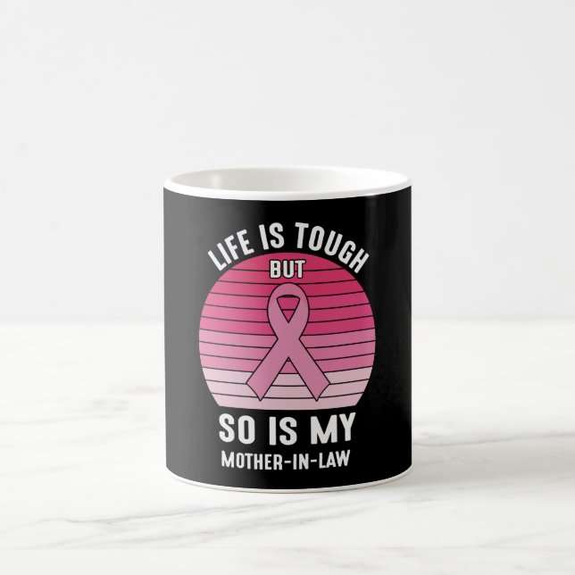 Mug Fière famille Cancer du sein guerrière Mère-en-Bel (Centre)