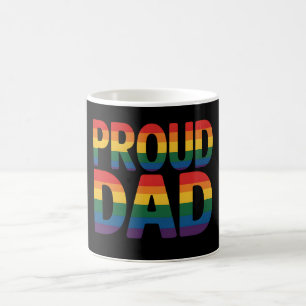 Mug Fière Famille de papa LGBTQ Gay pride Ally Arc-en-