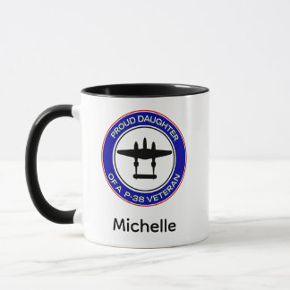 Mug Fière fille d'un vétéran du P-38