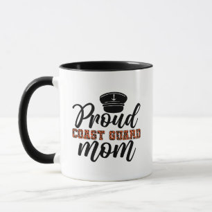 Mug Fière maman de la Garde côtière, Amour pour la Gar