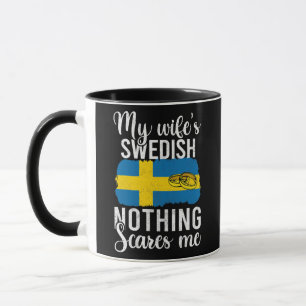 Mug Fière Mari De Femme Suédoise Hommes Rien N'A Peur